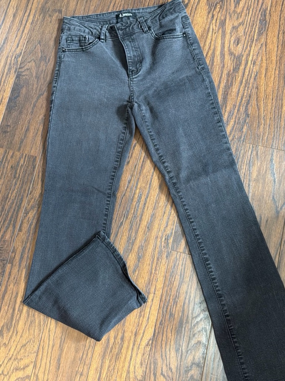D jeans Black Slim Straight Jeans - Picture 2 of 8